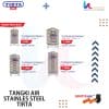 tangki air tirta stainless steel gratis radar
