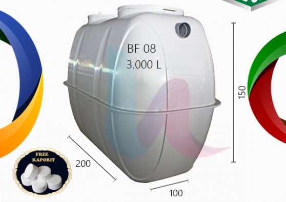 septick tank 3000 liter induro bf 08