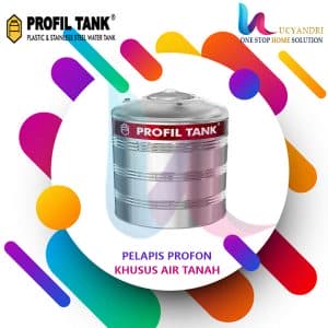 tangki air stainless steel ps 550 profon profil tank