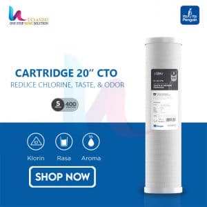 catridge filter air penguin 20 inch cto