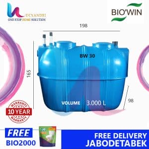 septictank 3000 liter biowin bw 30
