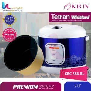 rice coocker kirin krc 388 biru kapasitas 2 liter