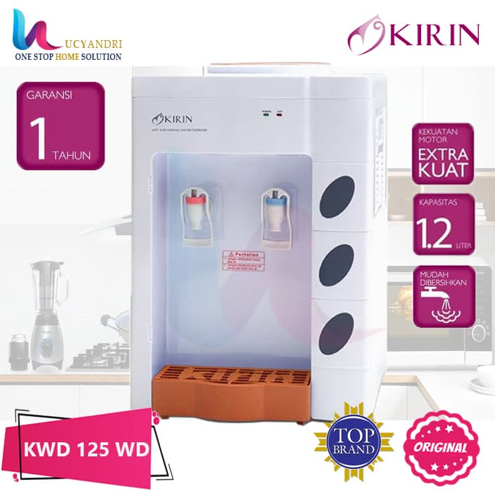 dispenser galon kirin kwd 125 wd biru dispenser galon kirin kwd 125 wd