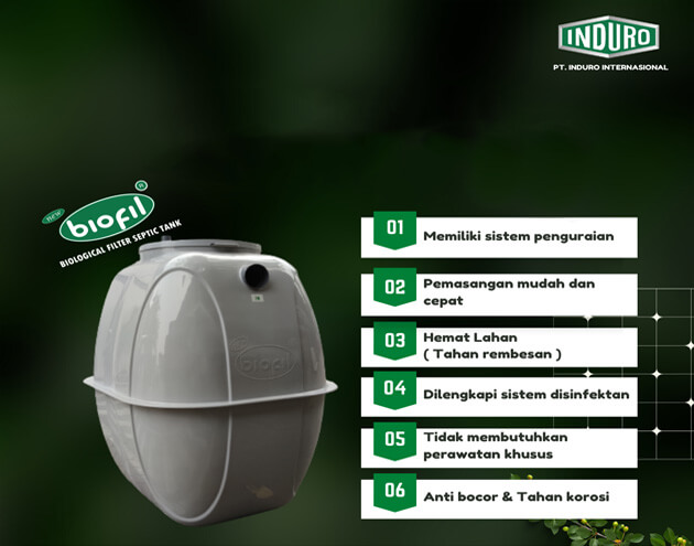 septic tank biofill induro